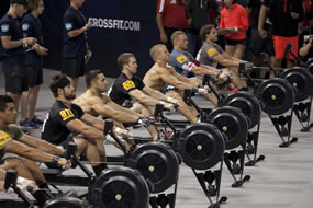 CrossFit Games Indoor Rowers