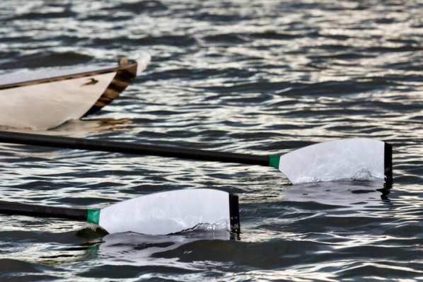 blades in the water