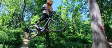 Ozark Trail Gravel Bike Dirt Jumping