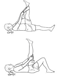 Lying Hamstring Stretch