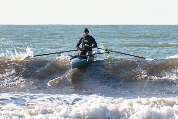 ben booth riding a wave